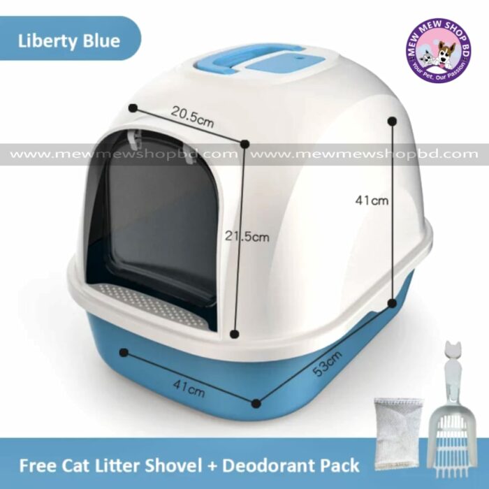 Super Premium Closed Litter Box for Puppy & Cats (Inside Dhaka Only)