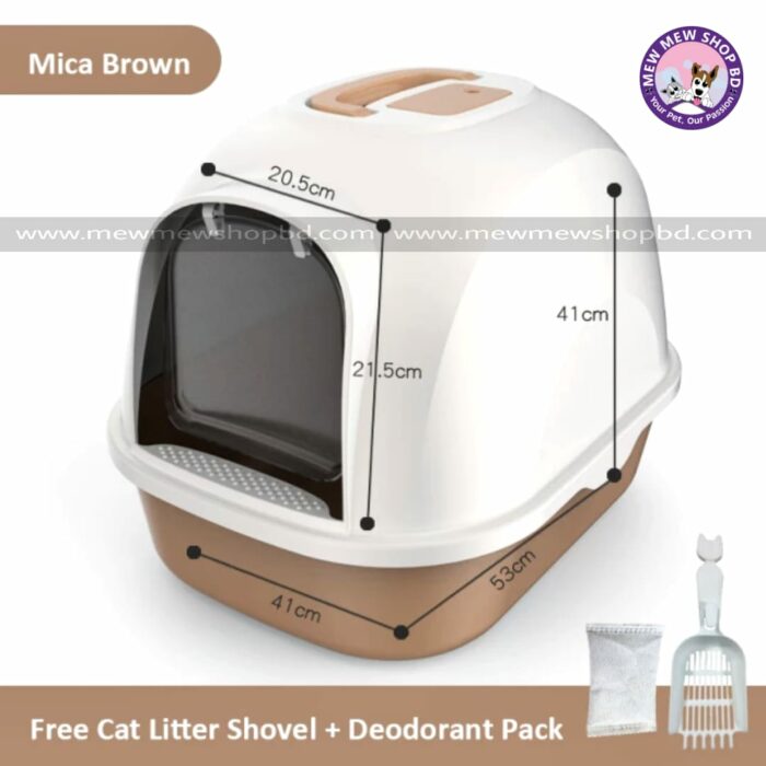 Super Premium Closed Litter Box for Puppy & Cats (Inside Dhaka Only)