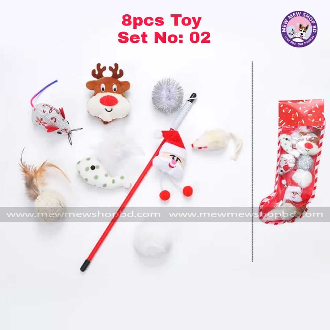 8pcs Toy Set for Pet Cat