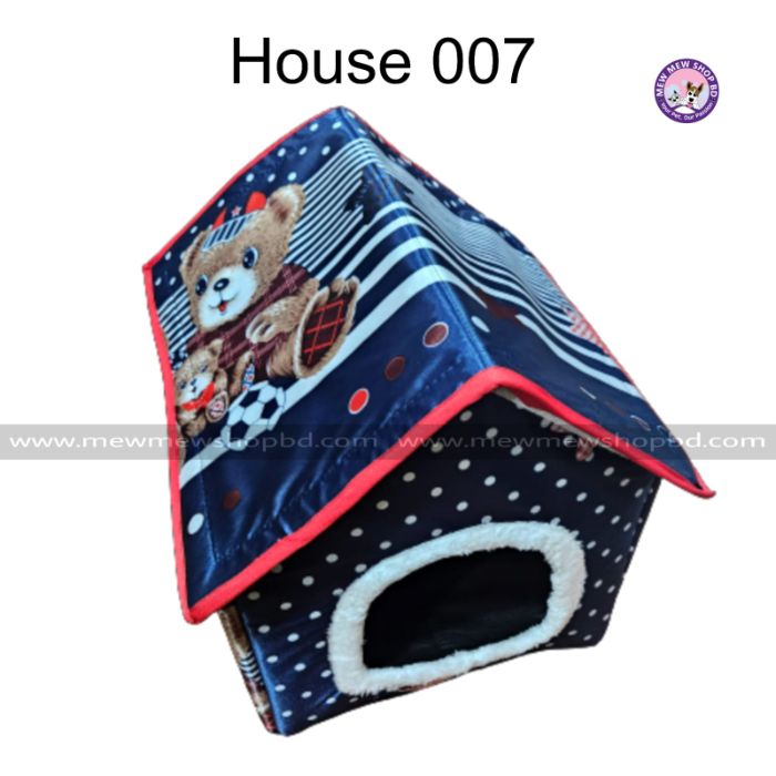 Square Shape Pet Cat House (Made In Bangladesh)