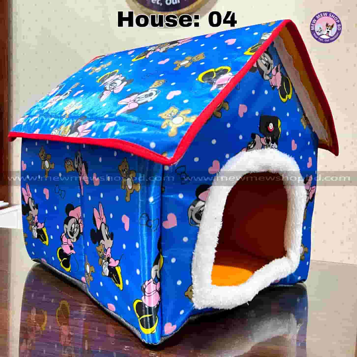 Square Shape Pet Cat House (Made In Bangladesh)