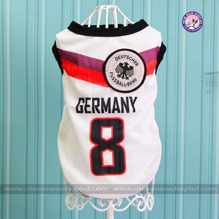 Pet Cat Sleeveless Football Team Jersey Dress / Tshirts ( No Exchange)