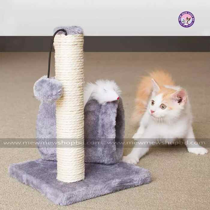 Plush Ball Tower Cat Tree with Tunnel
