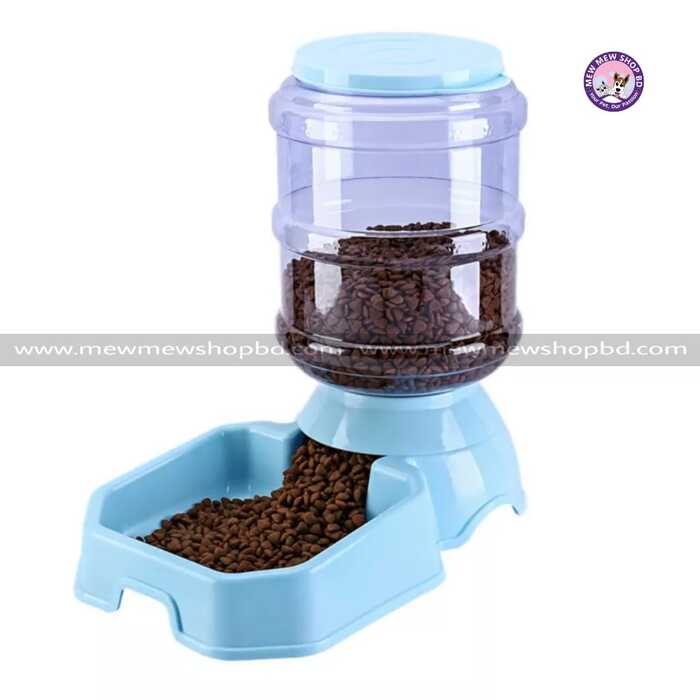 2.4 L Automatic Cat Pet Feeder  High Capacity Pet Food Bowl Gravity Food Dispenser Pet Bowl