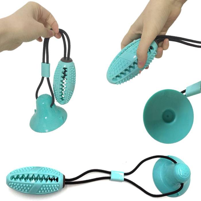 Maynos Pet Rubber Chew Molar Toy For Dog Teeth Cleaning