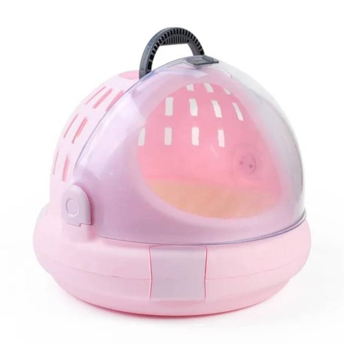Portable Capsule Design Travel Pet Carrier Hand Bag & Litter box Combo (Inside Dhaka Only)