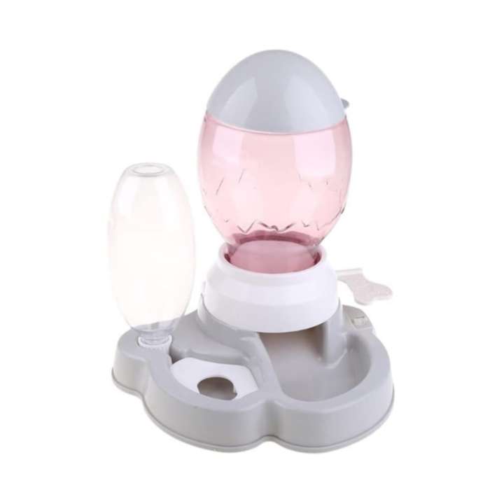 Automatic Food & Water Dispenser Bowl with Paddle Lock for Pet Cat & Puppy