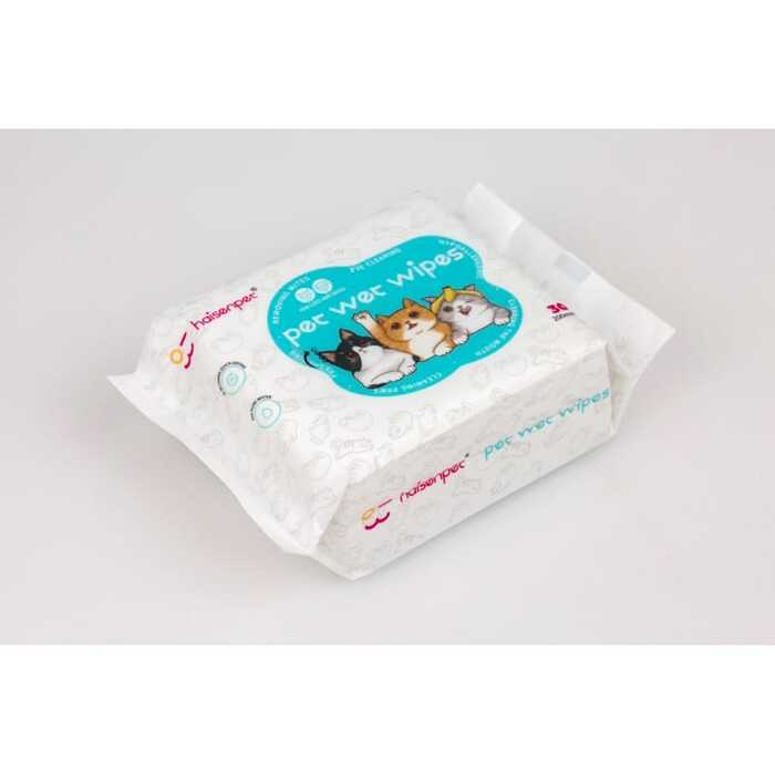 Haisenpet Multifunctional Pet Wipes for All kinds of Pets (30Pcs)