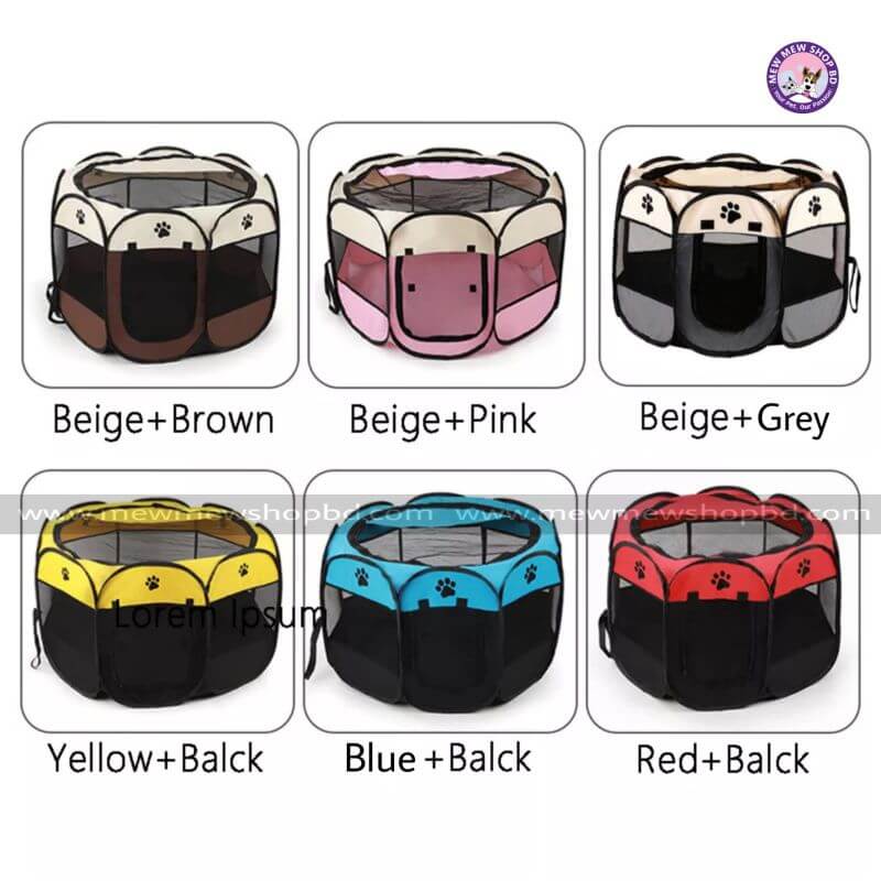 Portable Pet Tent Folding Outdoor/Indoor Dog Cat House