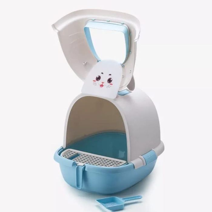 Cat Ear Closed Multifunctional Litter Box for Pet Cat (Inside Dhaka Only)