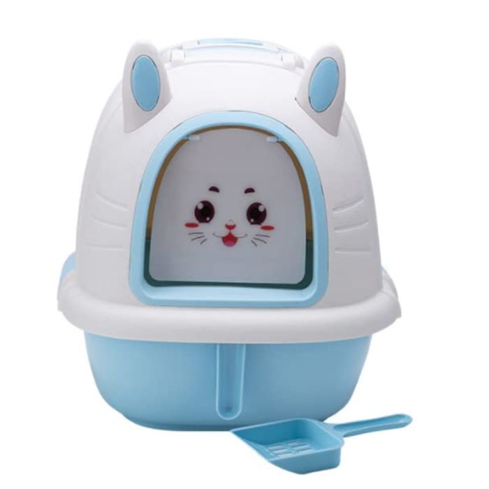Cat Ear Closed Multifunctional Litter Box for Pet Cat (Inside Dhaka Only)