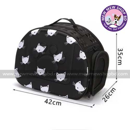 Printed Shoulder Bag for Pet Cat & Puppy Carrier Carry Bag
