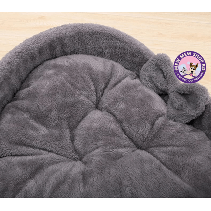 Heart-shaped Pet Bed Super Soft Cotton Velvet Winter Warm