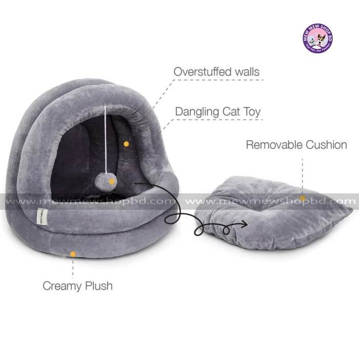 Premium Sofa Shape Comfortable & Washable Pet Cat Bed House