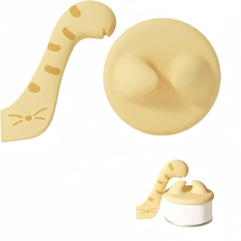 Cat canned food spoon can opener fresh-keeping box for pet cat & dog canned food sealed cover/ Lid