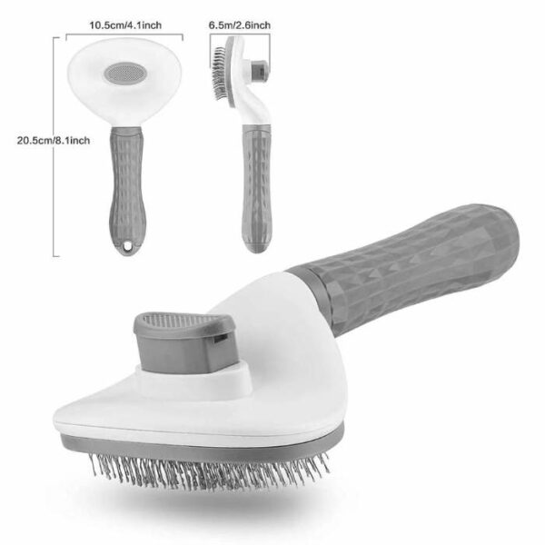 Round Shape Premium Automatic Grooming Brush