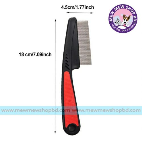 Single Side Flea Comb - For Cats & Dogs
