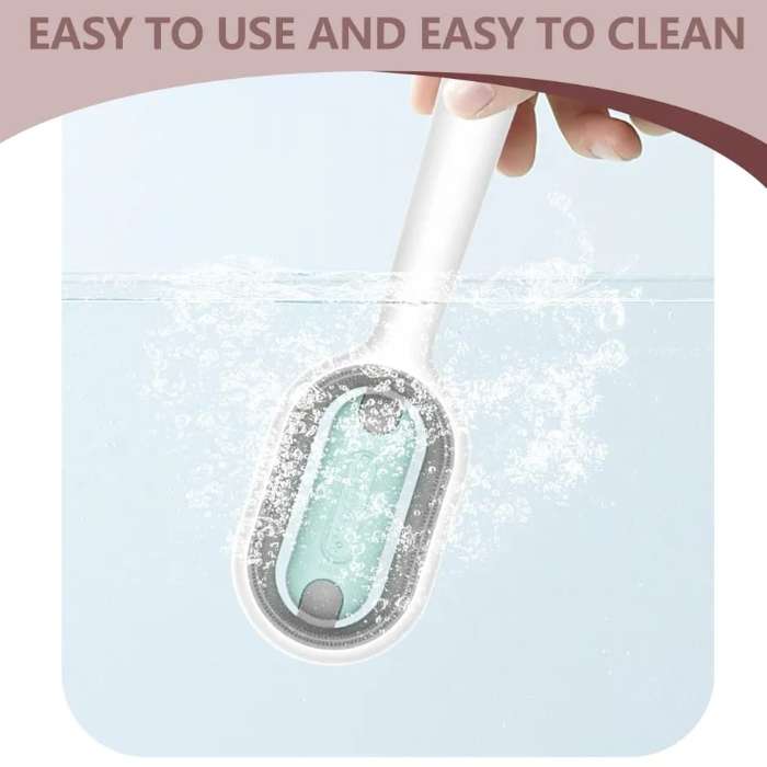 Double Sided Pet Cat & Puppy Grooming Brush with Using Wipes