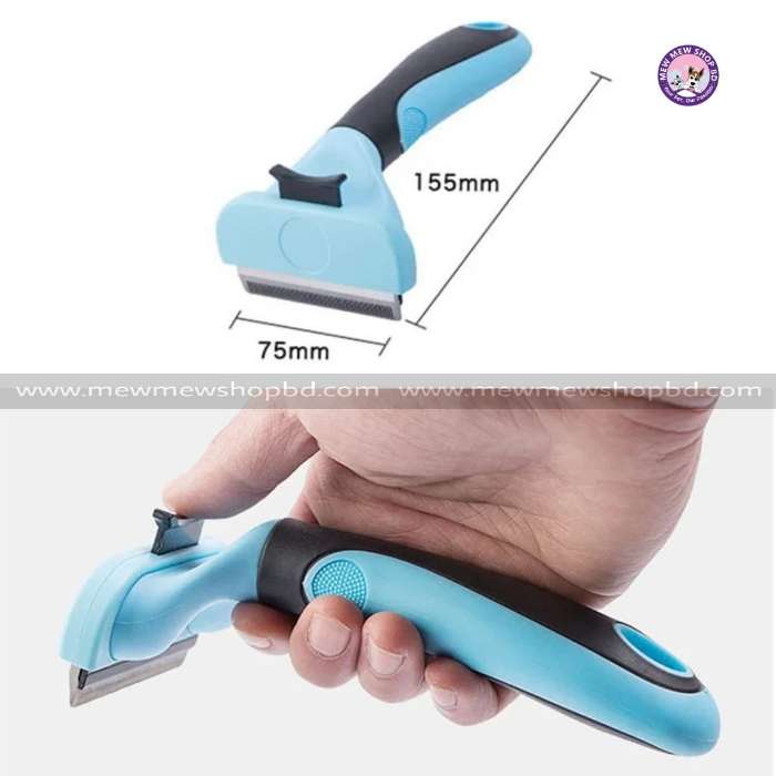 Deshedding Hair/ Fur Remover Brush for Pet Cat & Dog