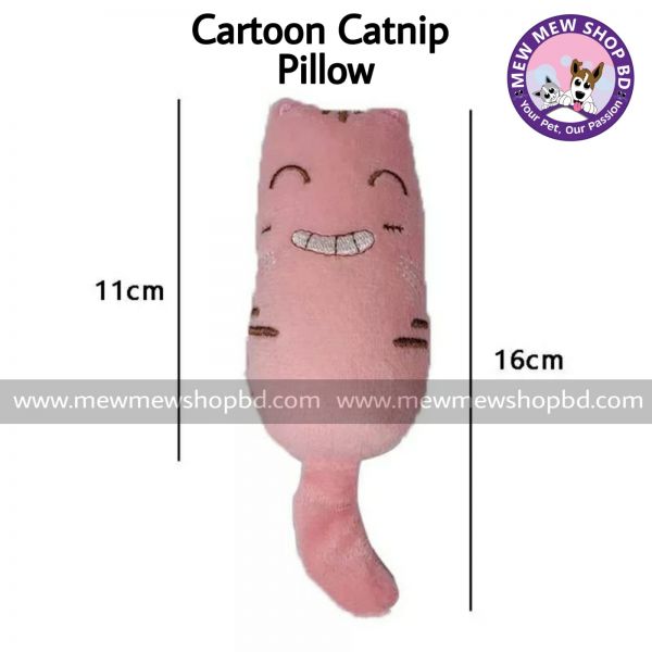 Cartoon catnip Pillow Catnip Toys For Cat-(1Pcs)