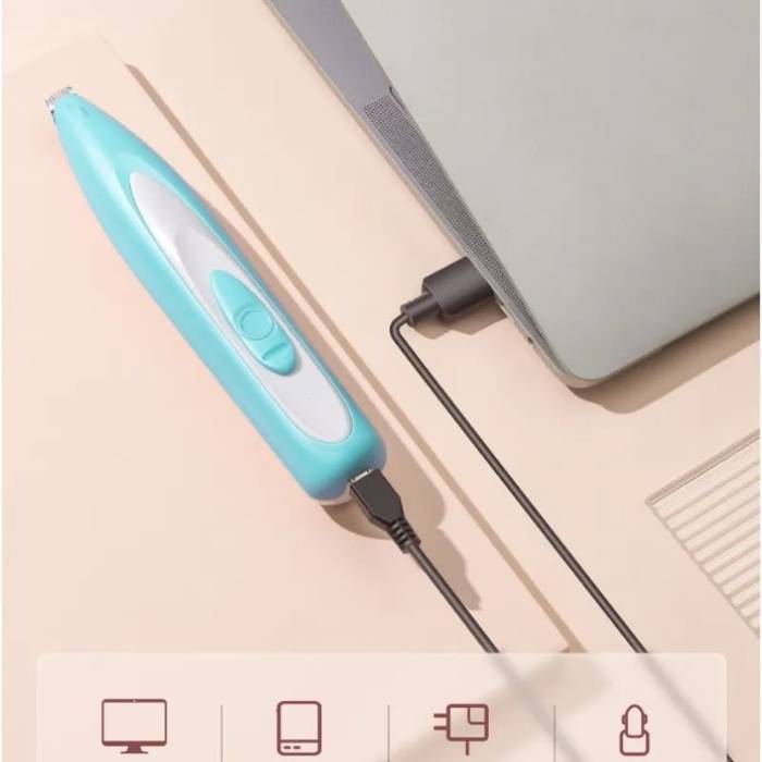 Electric Pet Cat & Dog Paw Trimmer for Pedicure, Nose, Ear, Eye Fur cleaning