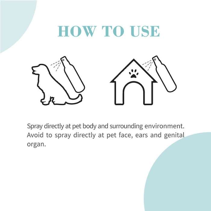 Bioline Pet Perfume || Baby Powder Flavor || Deodorant Freshing Spray Cats & Dogs Perfume — 118ml