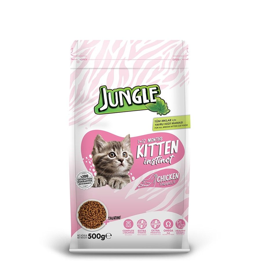 Jungle Junior Kitten Cat Food Chicken (2-12 month)