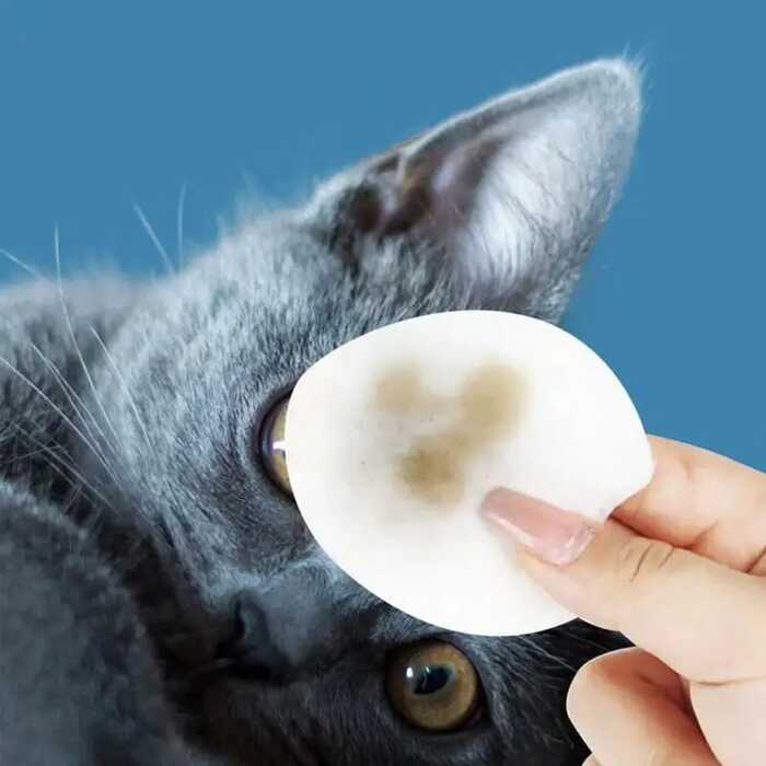 130pcs Box Pet Ear Wipes for Cats, Puppies & Dogs