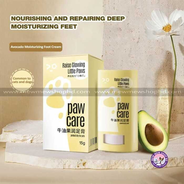 Pet Paw Care Cream Cat and Dogs Paw Moisturizing Cream Skin-friendly Dry and Cracked Forefoot Toes Foot Care