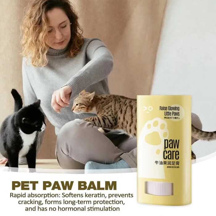 Pet Paw Care Cream Cat and Dogs Paw Moisturizing Cream Skin-friendly Dry and Cracked Forefoot Toes Foot Care