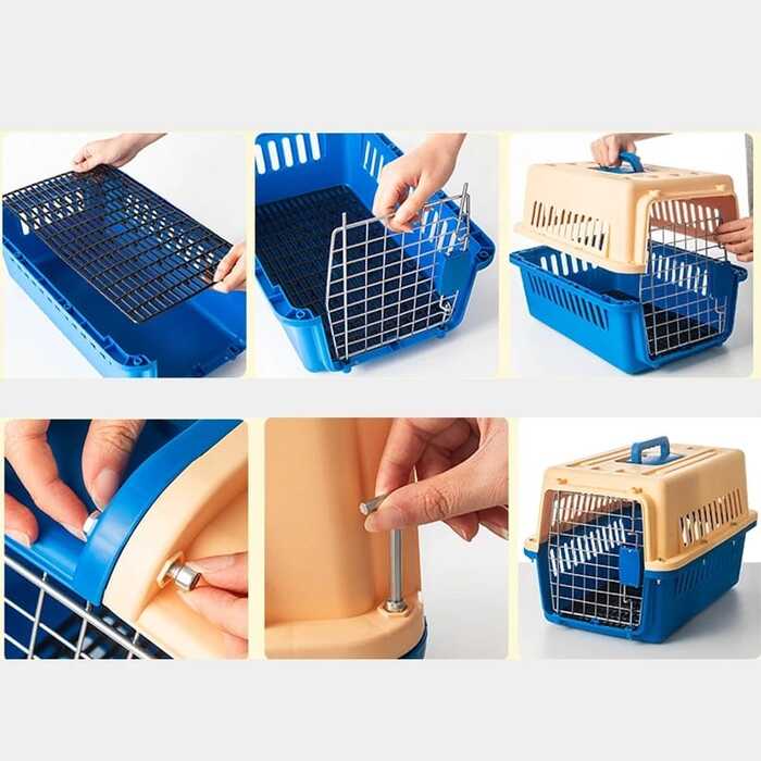 Extra Large Size Portable Carrier Box/ Cage for Pet Cat Puppy & Others