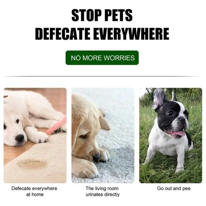 Yegbong 30ml Pet Cat & Dog Toilet Potty Training Spray Defecation and Urination Positioning Inducer