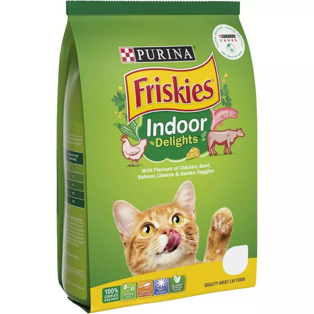 Purina Friskies Dry Cat Food Indoor Delights