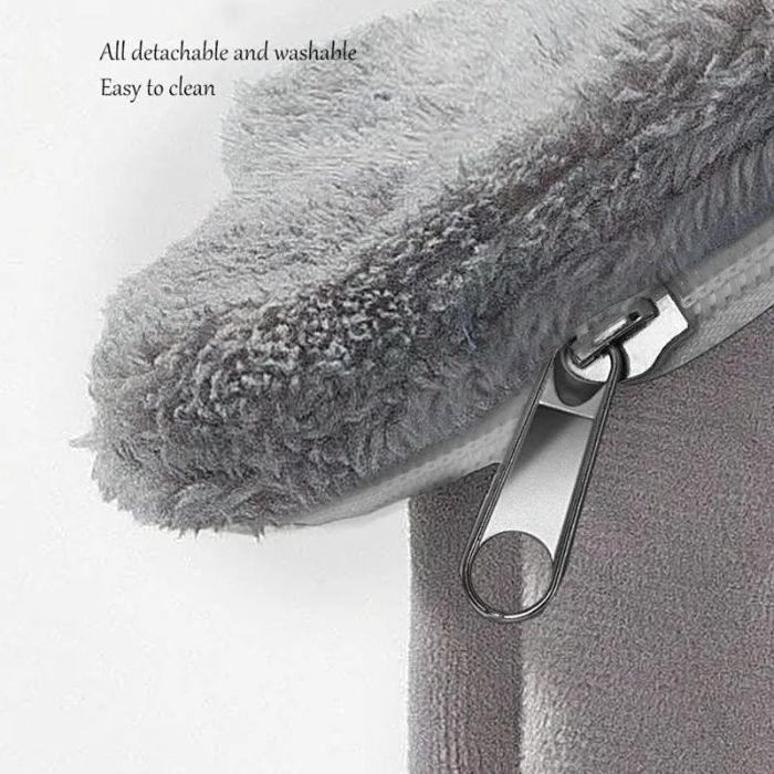 Foldable Double Roof Cat House Winter Comfort, Detachable & Washable  for Small Dogs & Cats