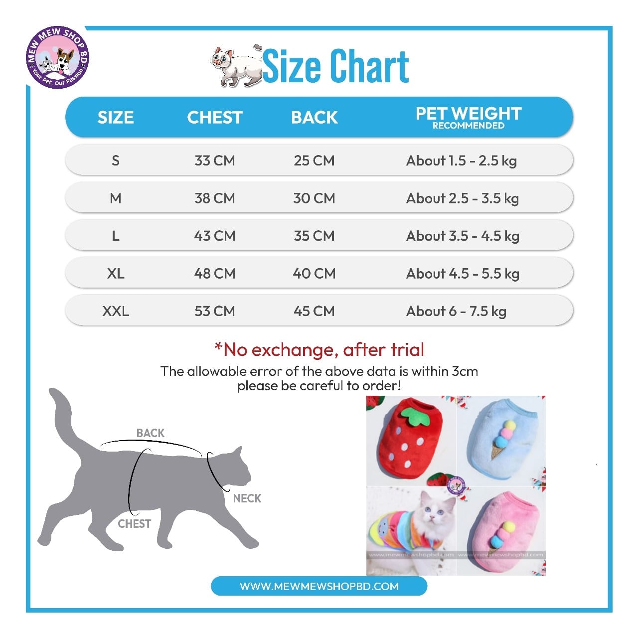 Colourful Pet Sweater Sleeveless Dress /  sweater Soft and Comfortable  ( No Exchange )