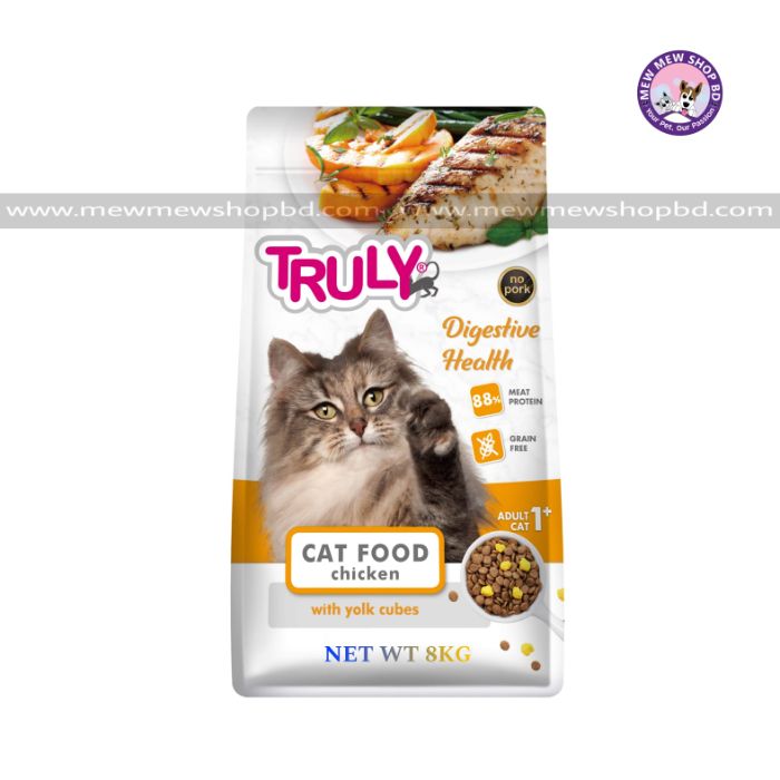 Truly Digestive Health Adult Cat Food in Chicken 8kg