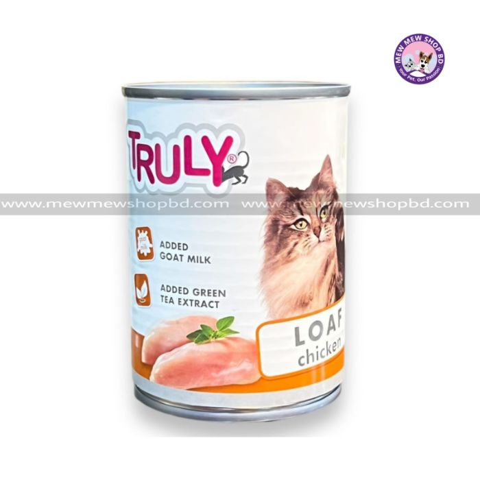 Truly Cat Can Food with Loaf Chicken 375gm