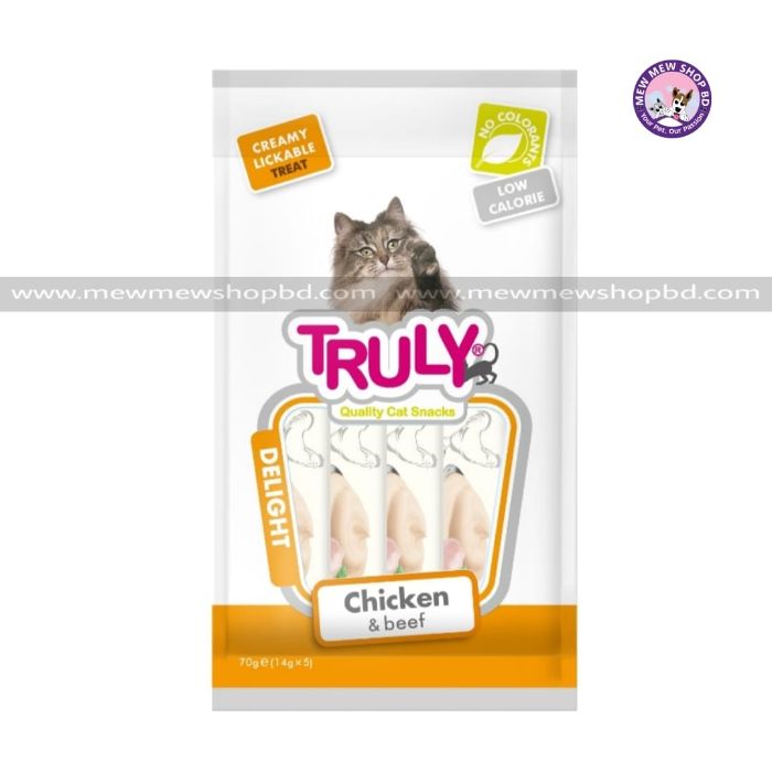 Truly Creamy Treat in Chicken and Beef 14gX5