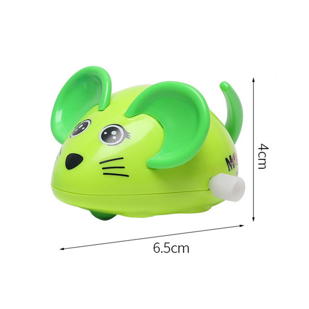 Colourful Tiny Clock Work Spring Mouse toy for Pet Cat