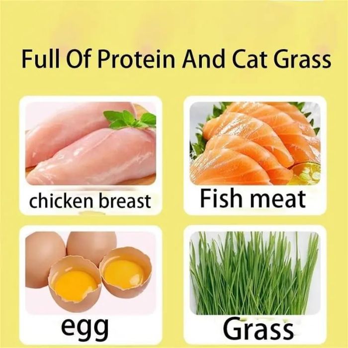 10pcs Cat Grass Teething Stick set with Chicken Flavor for Pet Cat (50g)