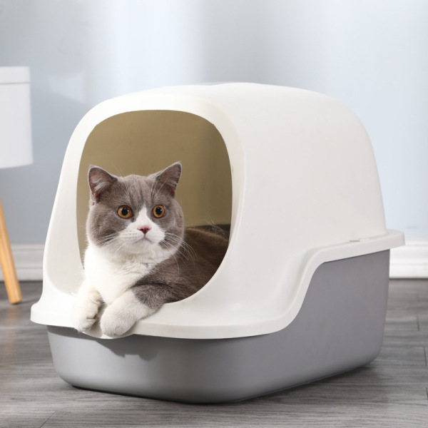 Cat Enclosed Litter Box Premium Quality (Inside Dhaka Only)
