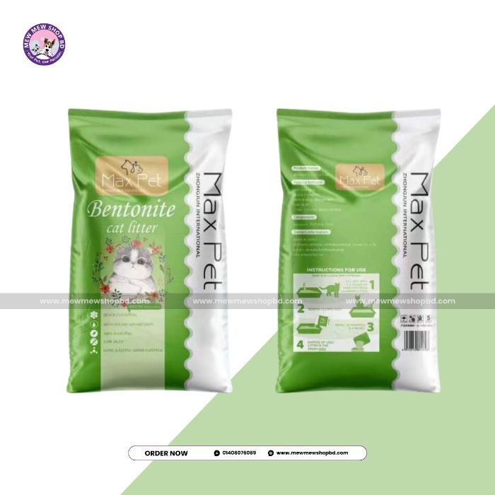 MaxPet Bentonite Cat Litter 5L