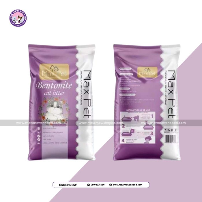MaxPet Bentonite Cat Litter 10L