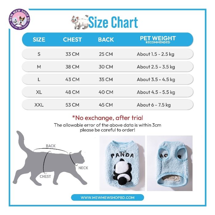 Animal Cartoon Design Pet Cat & Puppy Sleeveless Sweater / Dress with Traction Buckle for Winter ( No Exchange )