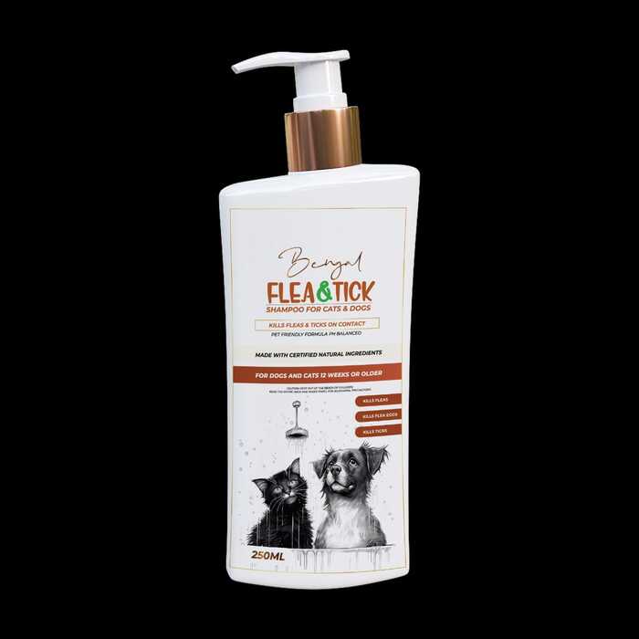 Bengal Flea & Tick Shampoo for Dogs and Cats 250ml