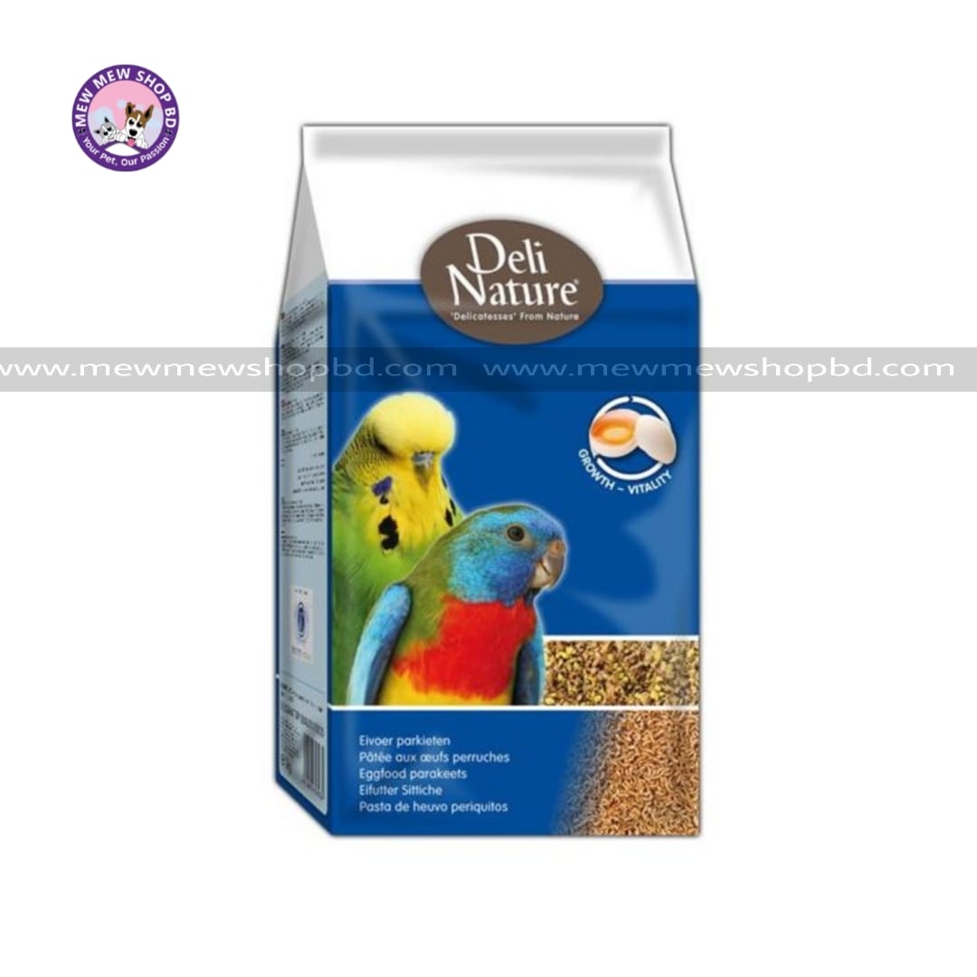 Deli Nature Budgie Egg Food Premium Nutrition for Birds 1kg