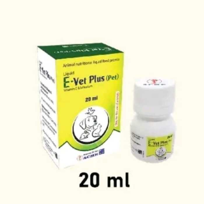 E-Vet Plus® Pet For Any Pet And Bird 20ml