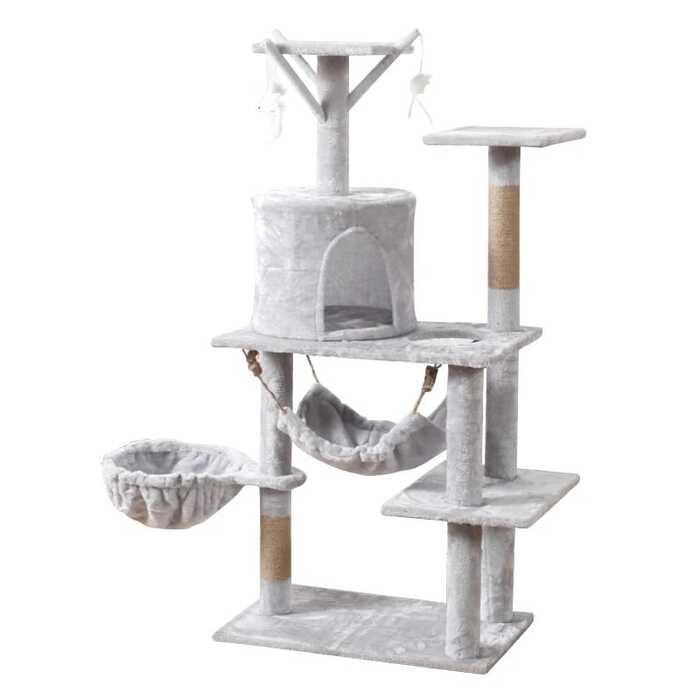 Luxury Cat Climbing Scratching Tree for Playing & Sleeping