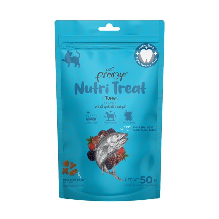 Pramy Nutri Treat Dry Cat Treat Tuna 50gm