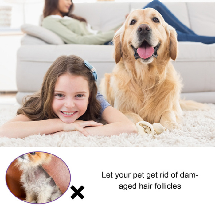 Yegbong pet hair enhancer Regrowth for cats and dogs hair conditioning and repairing damaged hair follicles and hair loss hair care spray 30ML.